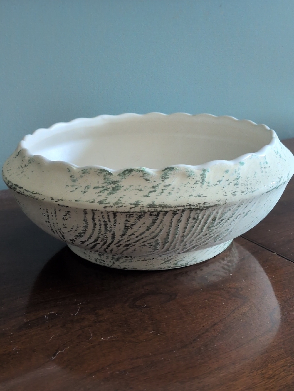 McCoy M7 Vintage Wood Grain Bowl